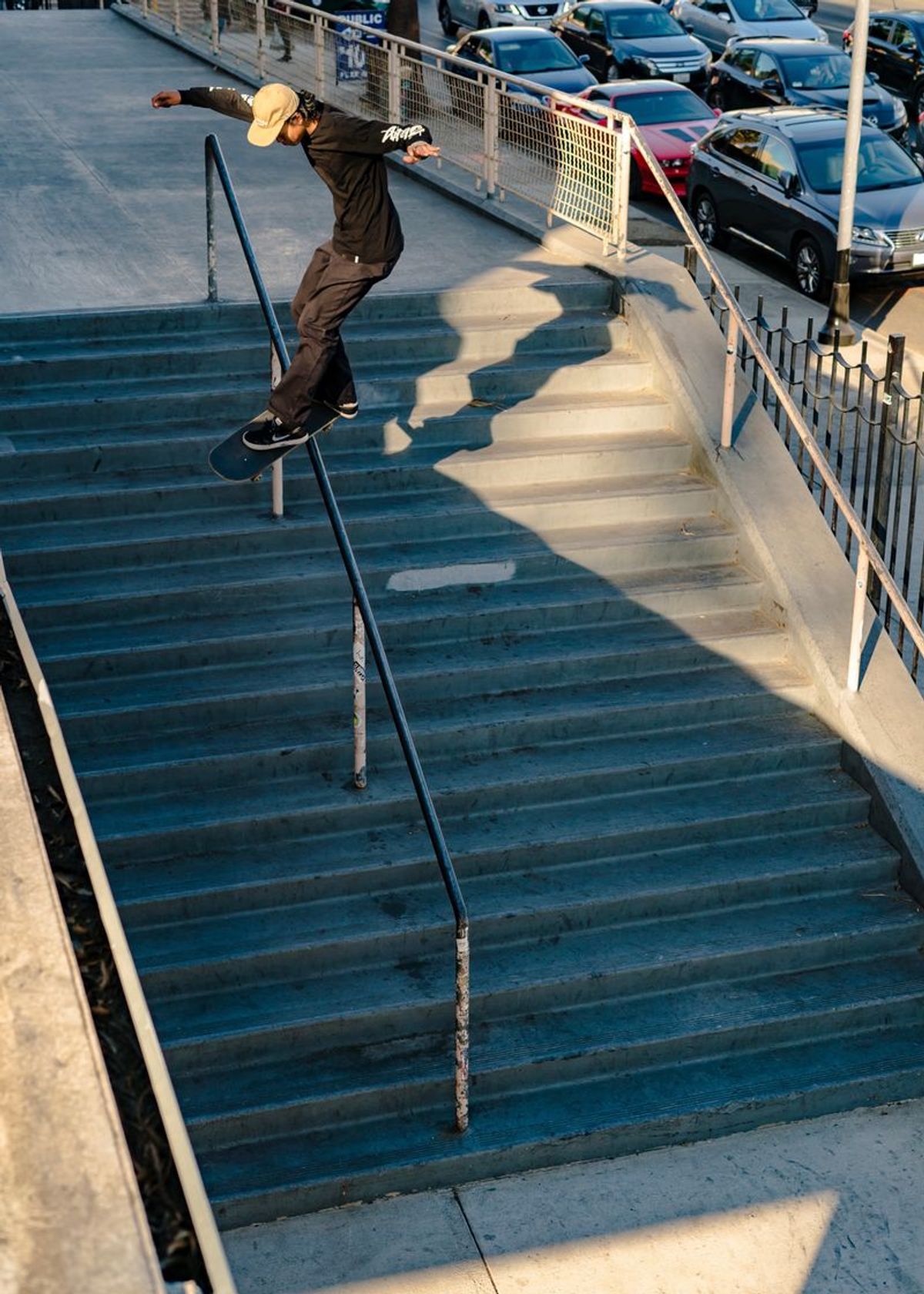 skateboarding hollywood 16 stair tech deck